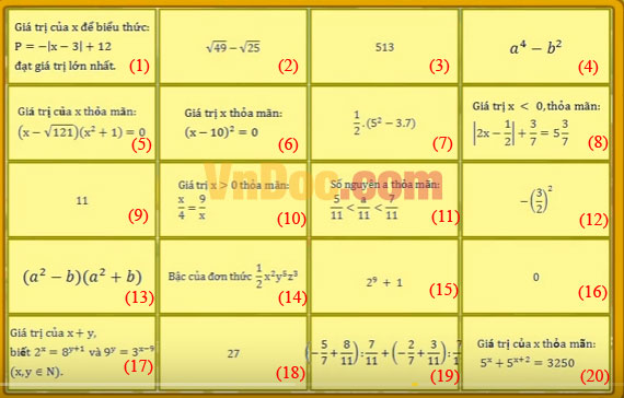 Đề thi Violympic Toán lớp 8 vòng 1 năm 2016 - 2017
